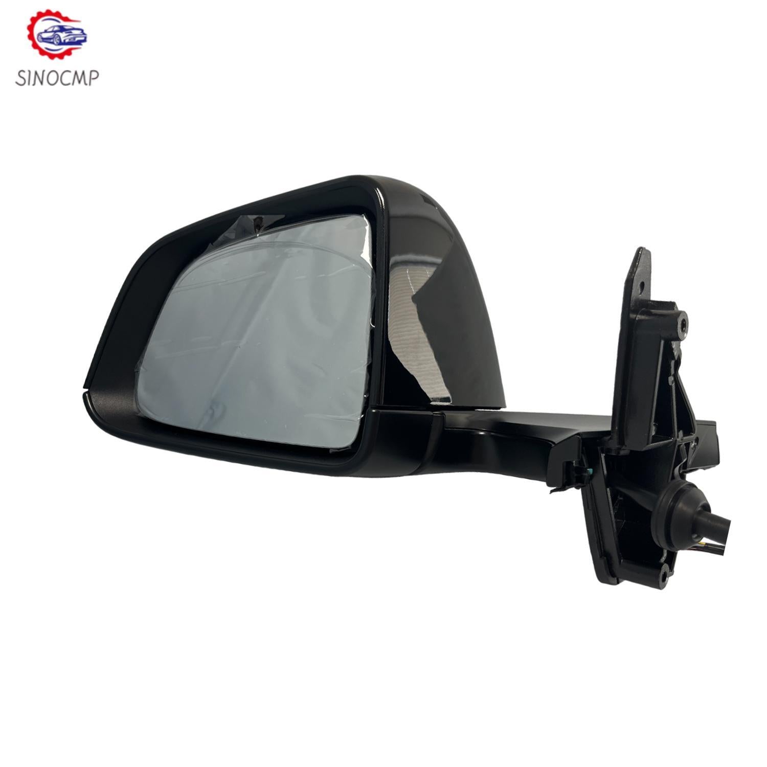 Black Left Driver Mirror For 126 for Tesla ModelY for Model Y 2021 2020 22-2023 1 PLUG