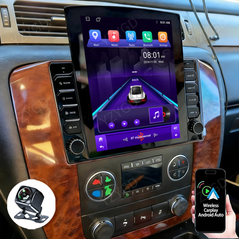 Android Carplay Car Radio for Chevrolet Avalanche 2008-2013 GPS Stereo Screen BT