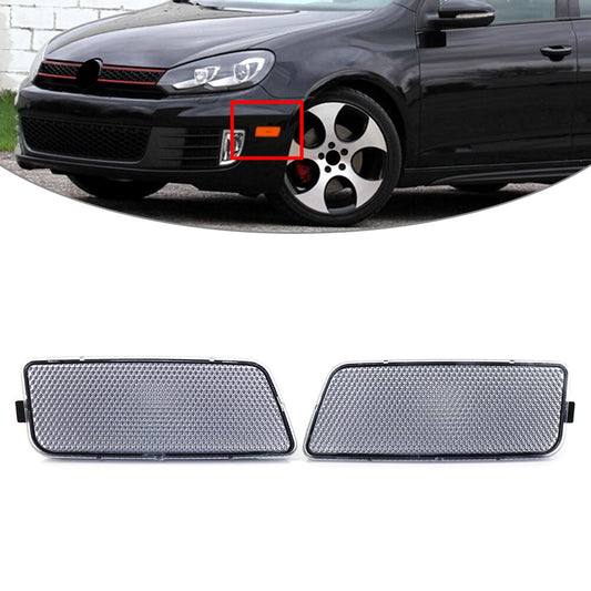 Frontsto?stange Blinker Side Marker Licht F¨¹r for VW for Golf MK6 GTI 2009-2013 Wei?