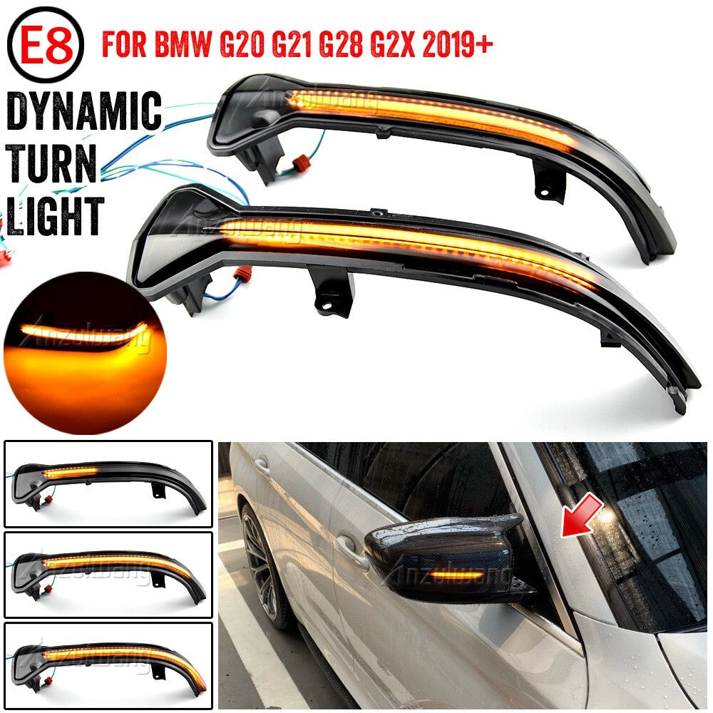 LED Mirror Turn Signal Light Indicator for BMW G28 G20 G21 G2x 2019 2020