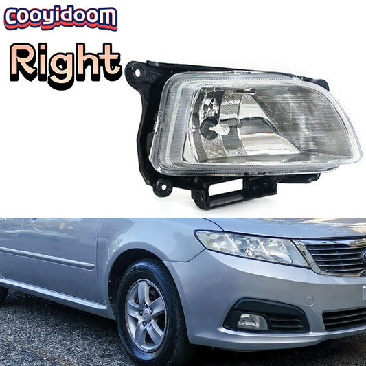 Front bumper fog lights and turn signals for Kia Optima Lotze 2009/2010 passenger vehicles.