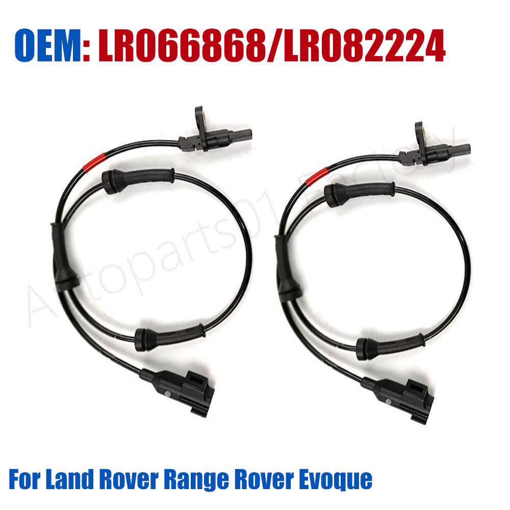 2PCS Rear ABS Wheel Speed Sensor for Land Rover for Range Rover Evoque LR082224