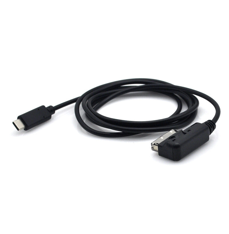 Mp3 aux charger typec usb data music cable for Mercedes Media-In MMI iphone15