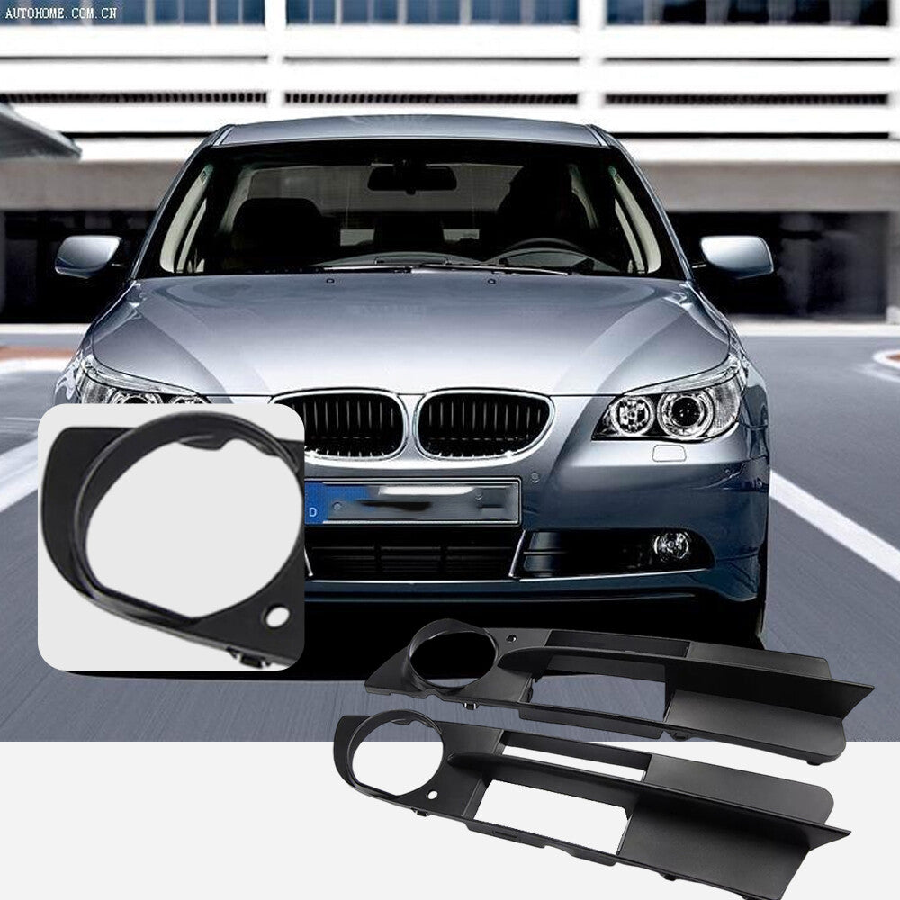 For 03-2007 for BMW E60 E61 525i 530i LR Front Bumper Fog light Grille Grill Cover