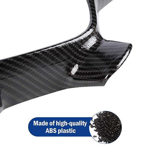 Carbon fiber style window lift switch panel cover for 18-22 for Subaru Crosstrek