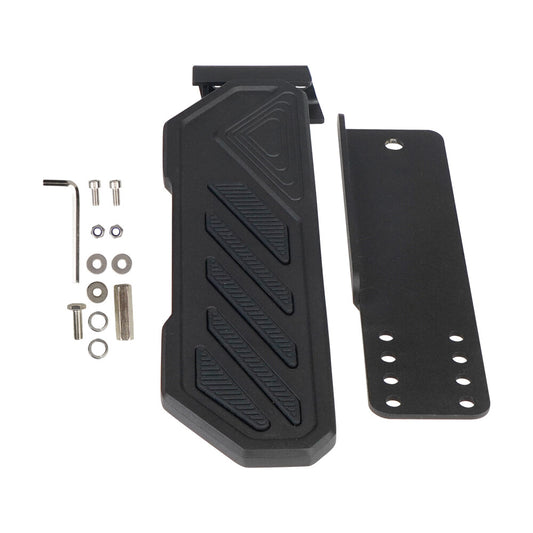 1Pc Driver Side Pedal Foot Rest Pad for Jeep for Wrangler JL JT 2018-2022 Black