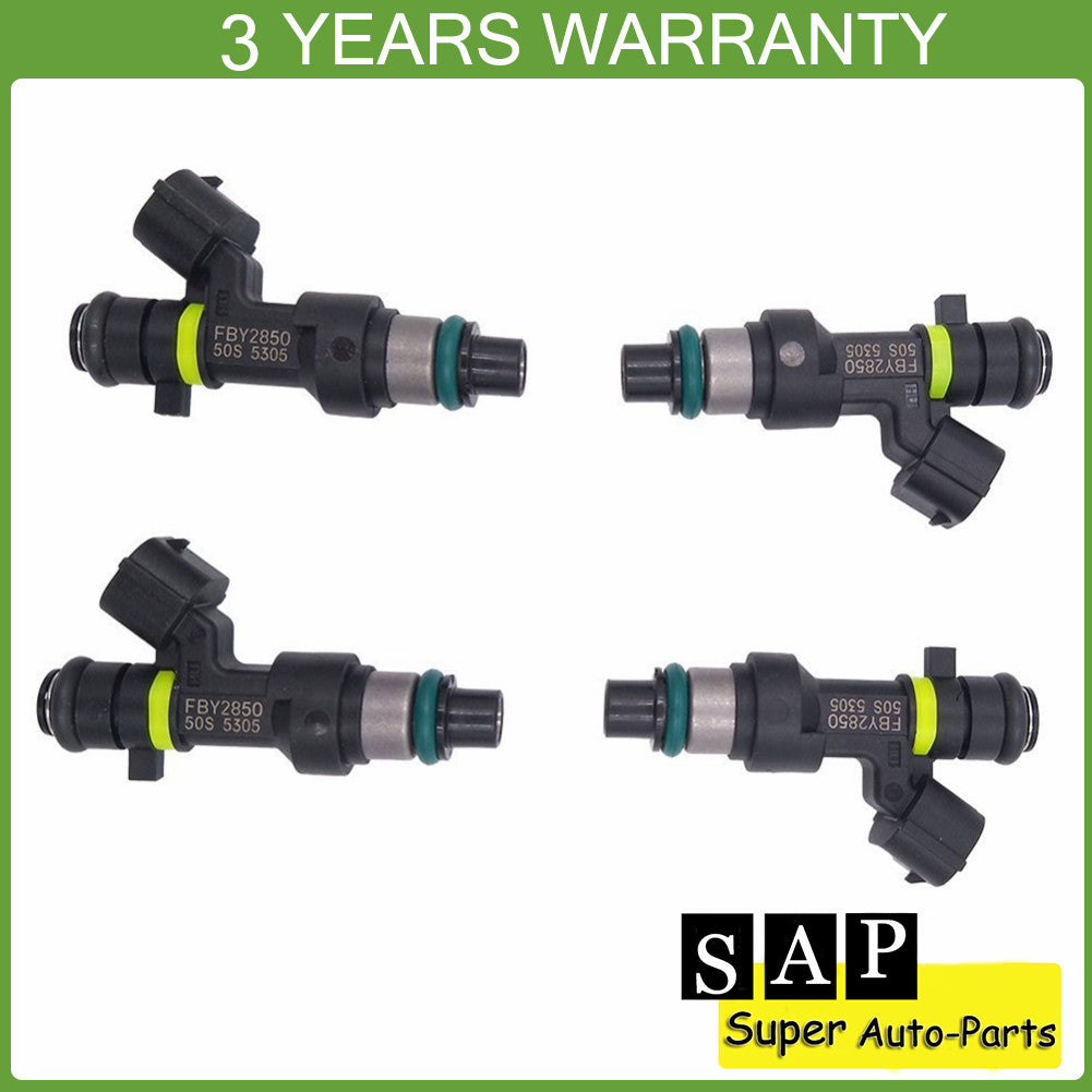 4-pack fuel injectors for Nissan Versa Cube Sentra NV200 07-14 16600-EN200 FBY2850