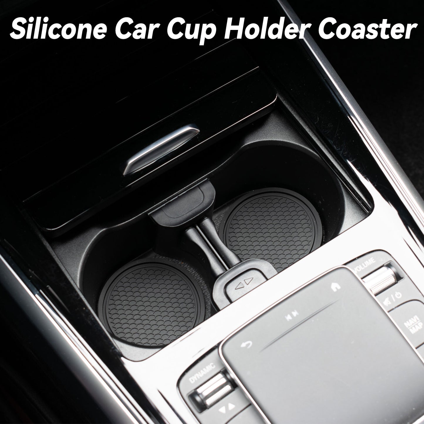 Car Cup Holder Anti Slip Insert Insert Coaster Auto Parts Universal