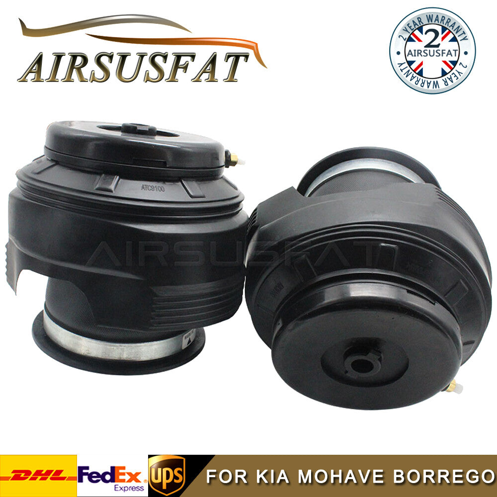 Pair for Kia Mohave Borrego 2009-2015 Rear R+L Air Suspension Spring 553312J000