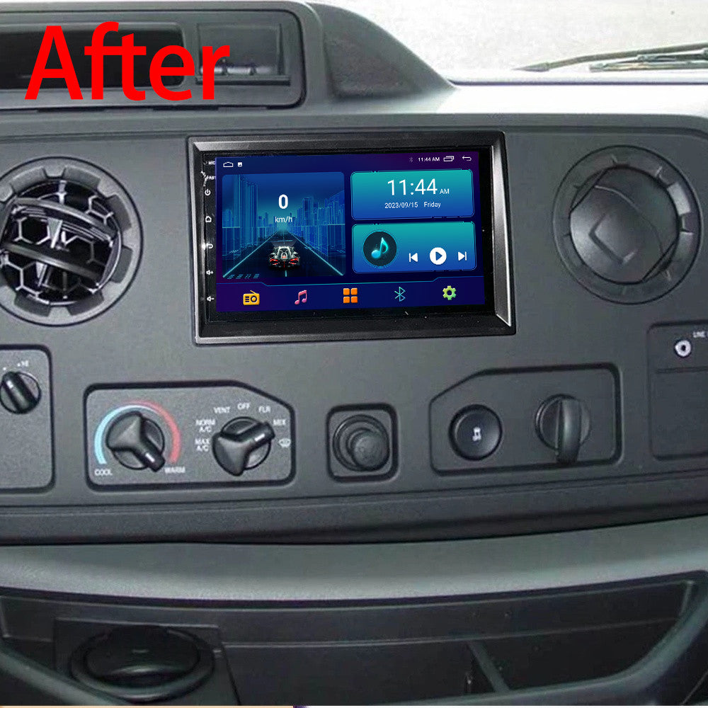 for Ford E-250/E-350 2009-2014 Stereo Android Auto Carplay Car Radio GPS Screen