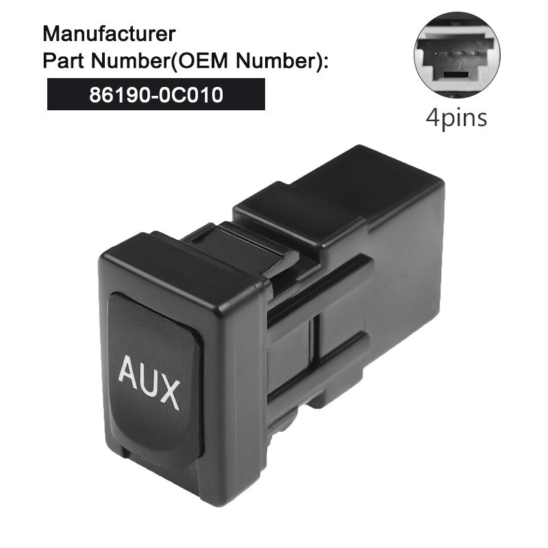 86190-0C010 Adapter for 2006-2008 for Toyota Solara/ for Toyota Aux 861900C010 new
