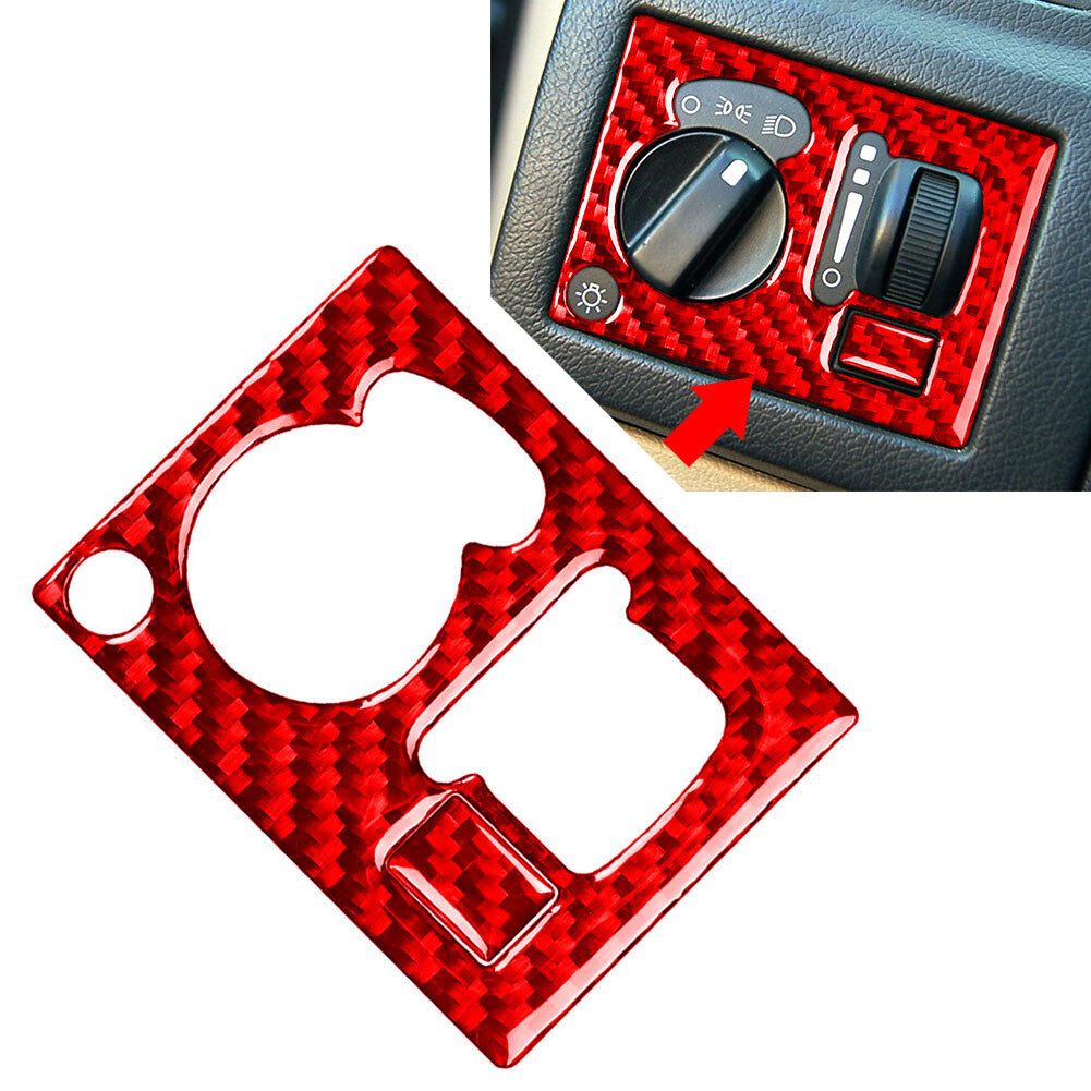 Headlight Switch Panel Button Cover Trim Fit for Chrysler 300 300C 2005-2010 Set
