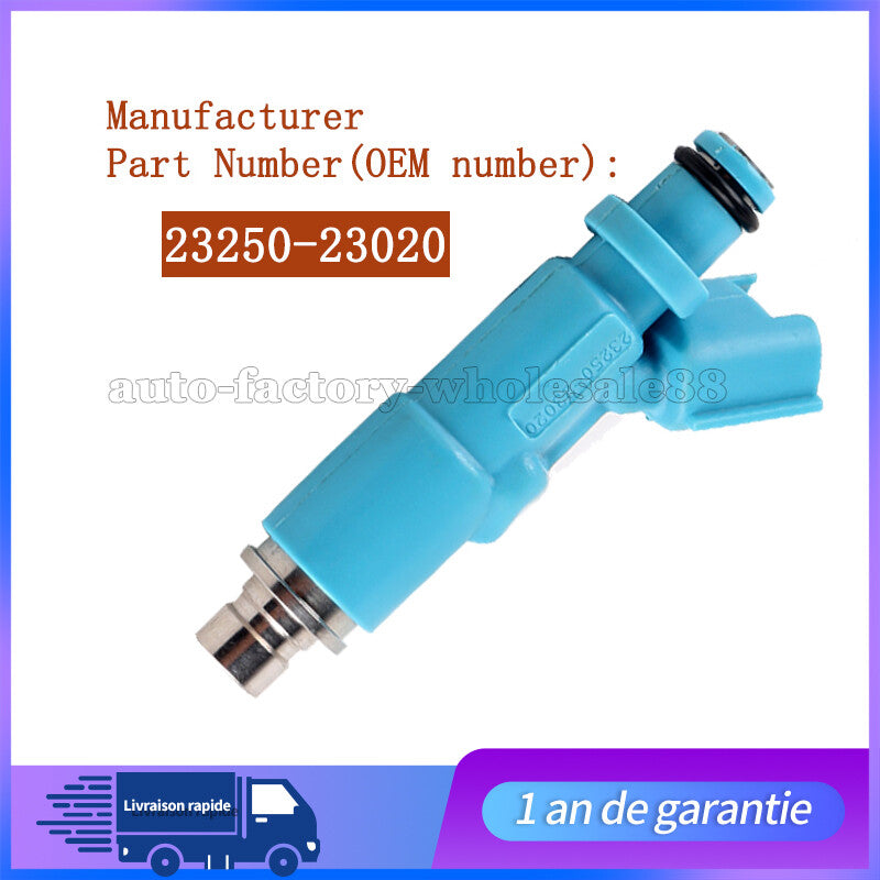 Fuel Injectors 23250-23020 pour for Toyota Yaris Vitz 1.0L 1.3L 1999-2005 A10 Neuf