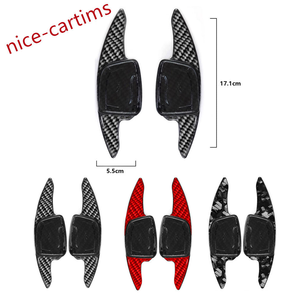 ABS/Forged Carbon Steering Wheel Shifter Paddle for Audi A3 A4 A5 S4S5 21-23Q3Q5