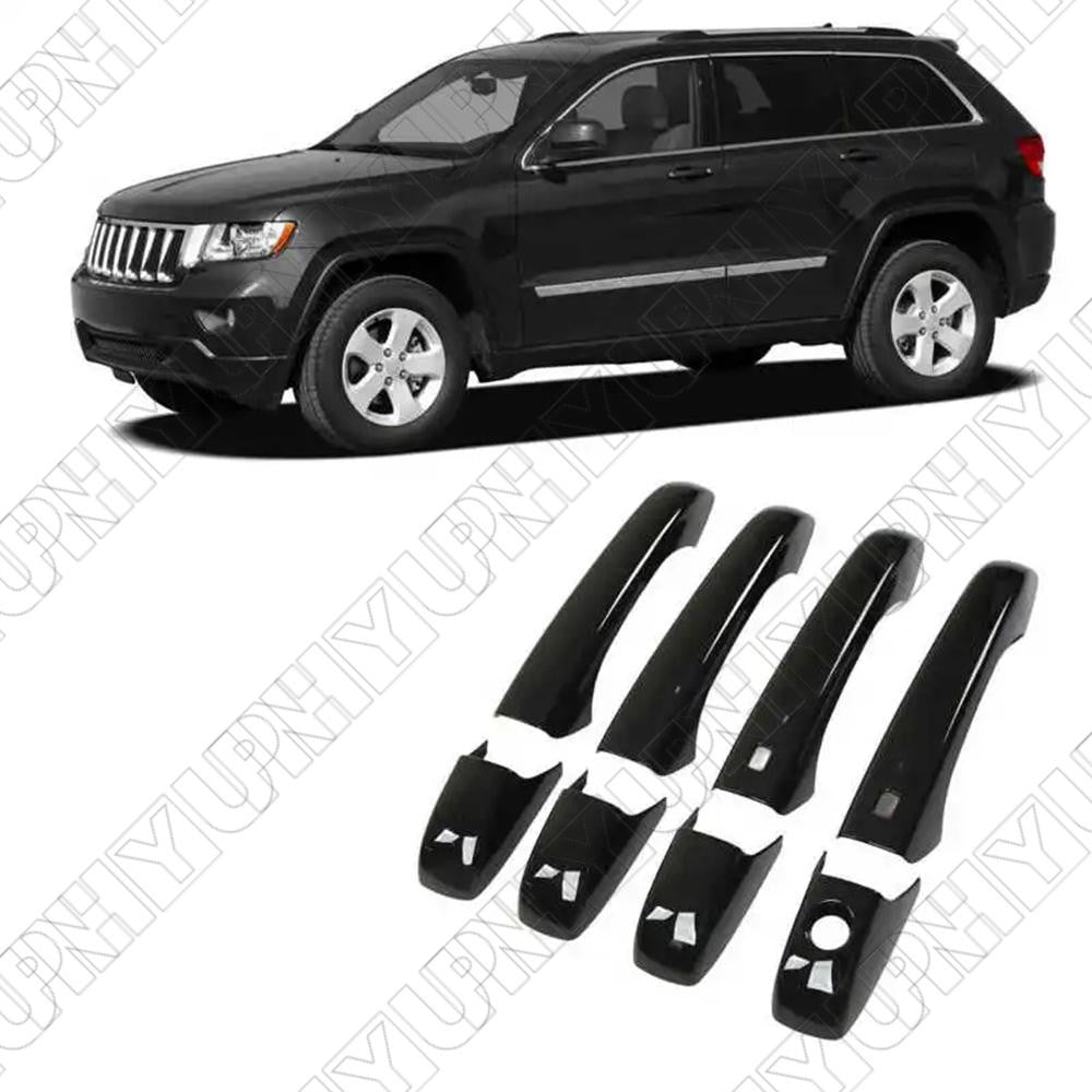 Glossy Black Door Handle Cover for Dodge Avenger 2011-15 for Jeep Patriot 07-17
