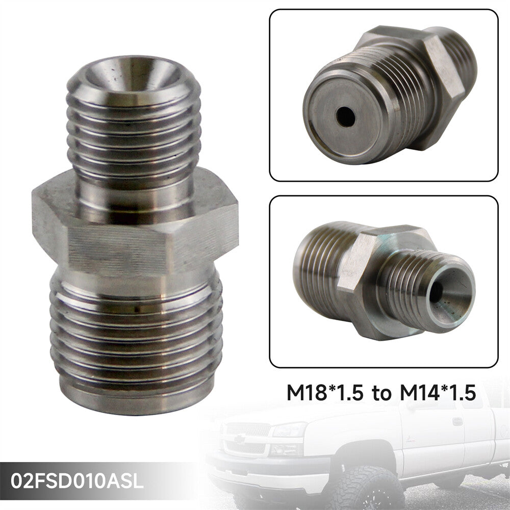 Performance Ported Fuel Rail Fitting 2004.5-2010 for Chevy for GMC Duramax Diesel 6.6L