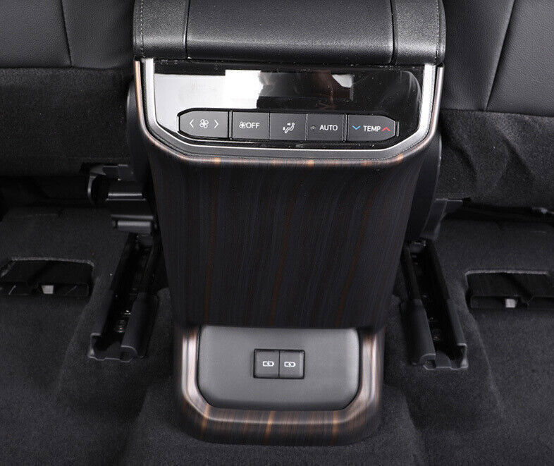 for Toyota Highlander 20-24 Wood Grain Rear Air Outlet Vent Panel Cover Trim 1X