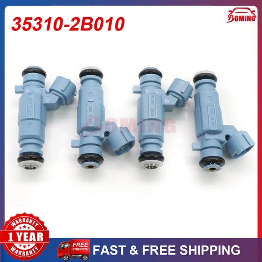 4PCS New Fuel Injector 35310-2B010 353102B010 Fits for Hyundai i20 i30 for Kia