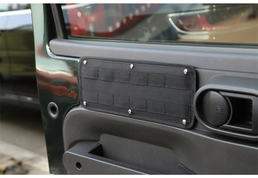 4¡ÁInterior Door Storage Tactical Hanging Board for Jeep for Wrangler JK 4Dr 2007-10