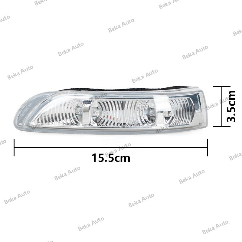 2-pack for Kia Rondo Carens 2009 2010-2012 Side Mirror Signal Lights (Amber Color)