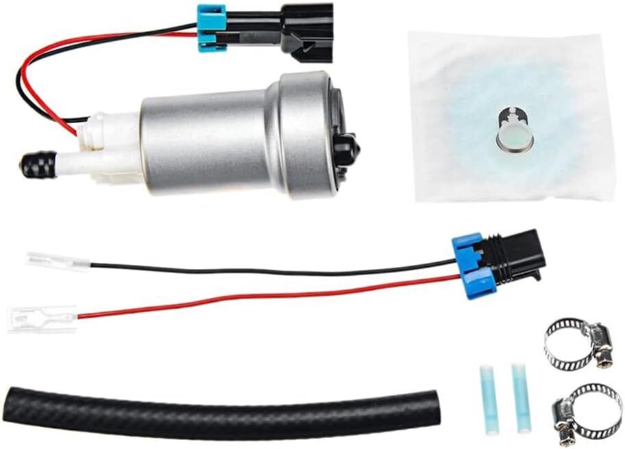 /TI F90000274 450LPH High Pressure Fuel Pump +Install Kit E85