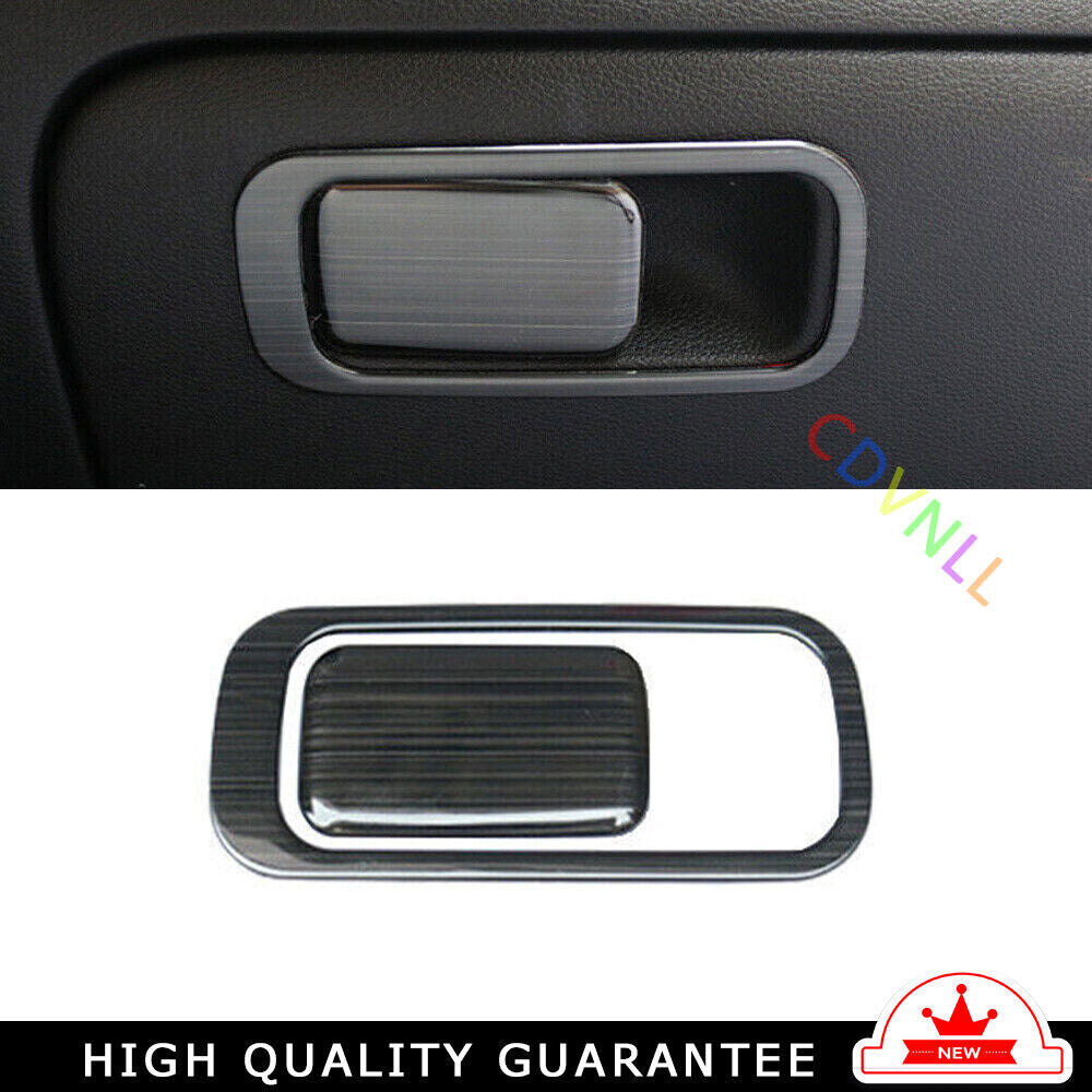for Co -Pilot Storage Box Handle Sticker Trim for Kia K3 Forte 2019-22 Black Titanium