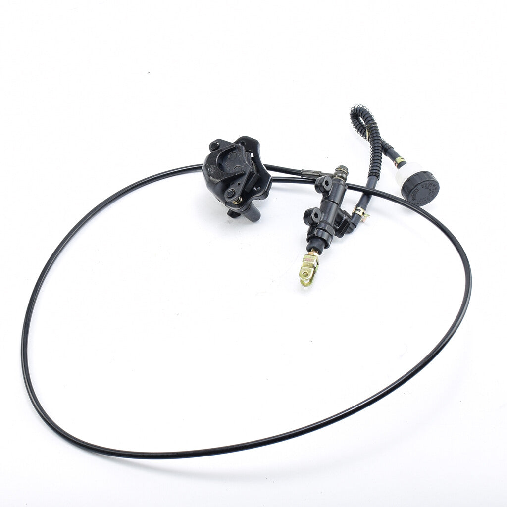 Hydraulic Rear Disc Brake Caliper System Pads 200cc-300cc Quad Dirt Bike ATV UTV