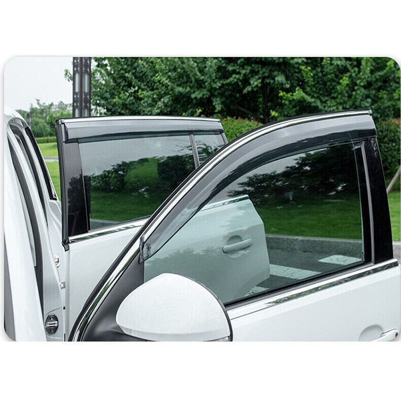 for Volvo S90 2017-2023 Window Visor Vent Shades Sun Rain Guard Deflector Set 4x
