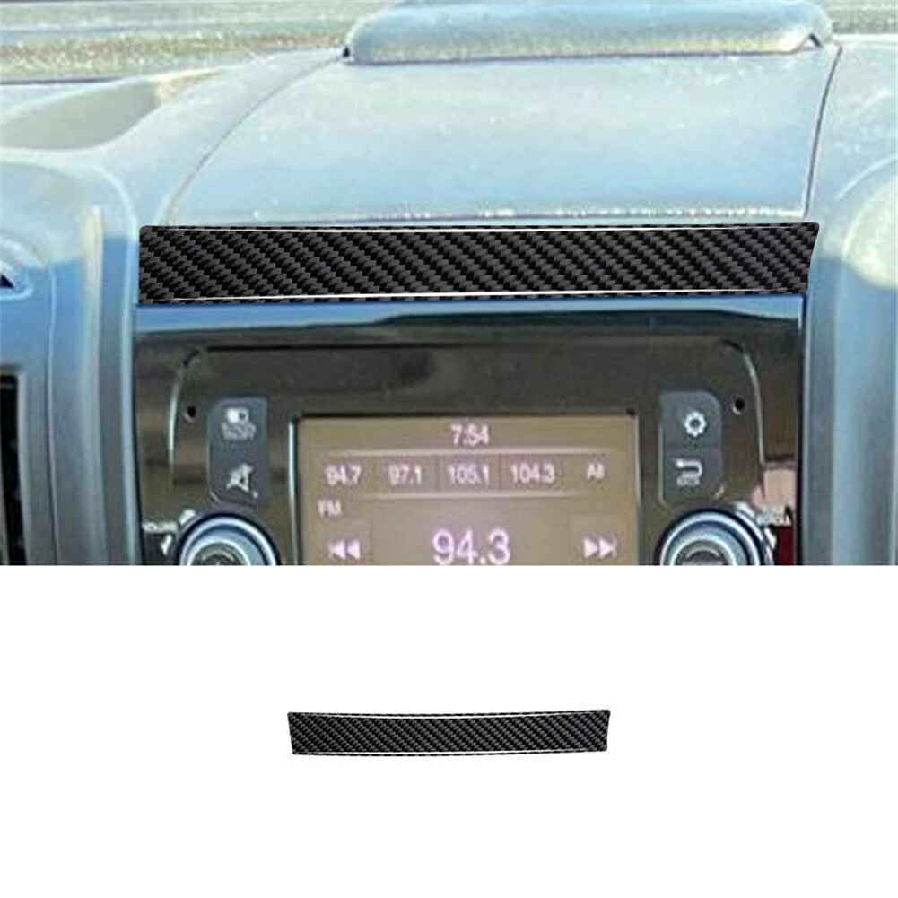 Carbon Fiber Navigation Upper Cover Trim for RAM Promaster 2014-2021