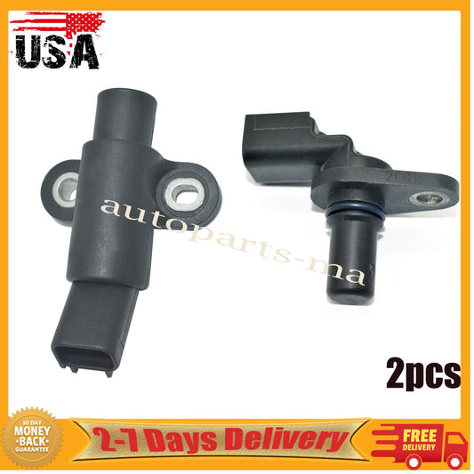 2pcs Cam/Crankshaft Position Sensor for Ford Focus 2000-2004 L4 2.0L