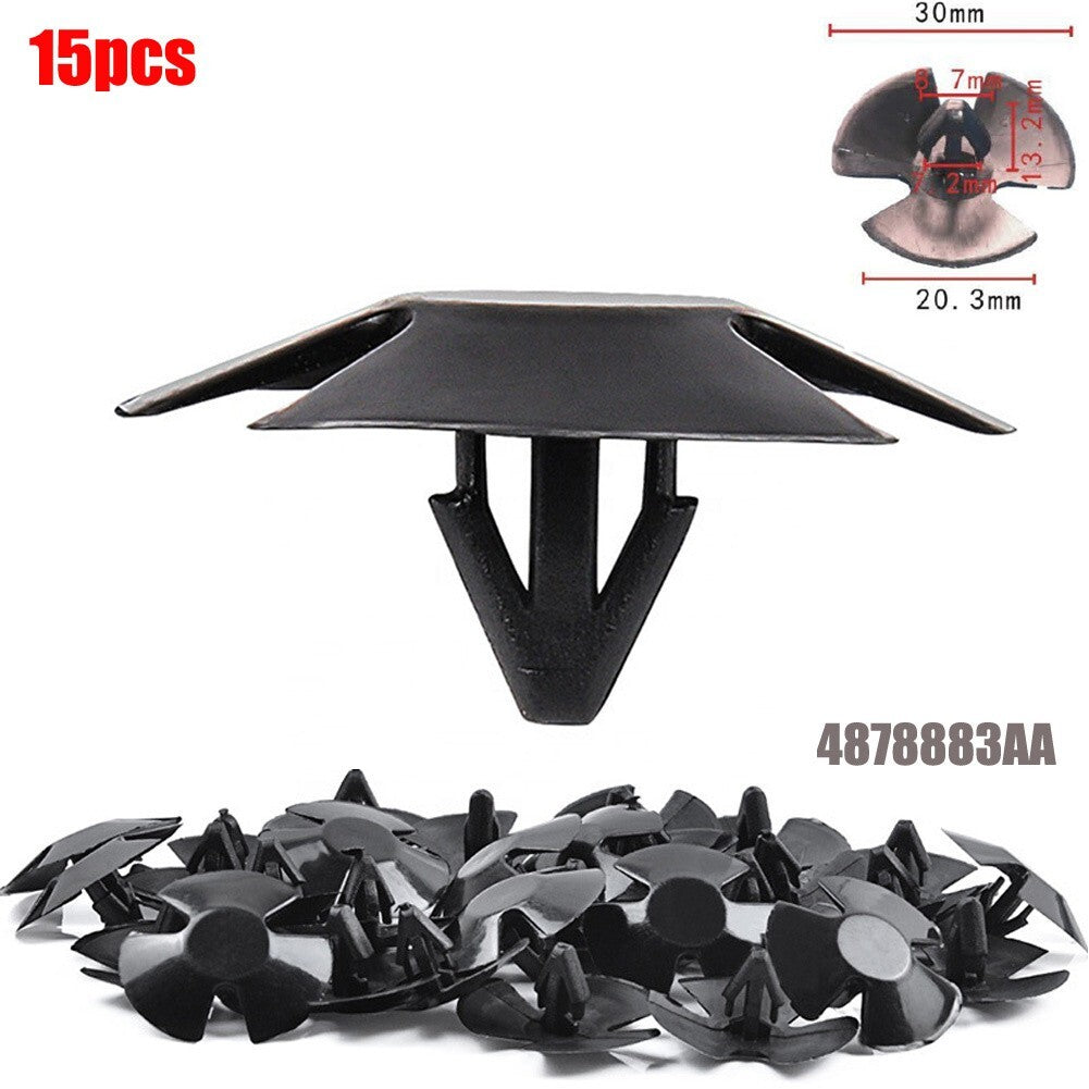 Hood Insulation Retainers Clips Replacement Accessories 4878883AA Fastener