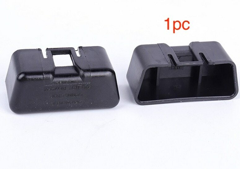Onboard OBD2 interface OBDII dust cover DVR diagnostic 16-pin connector plug cap