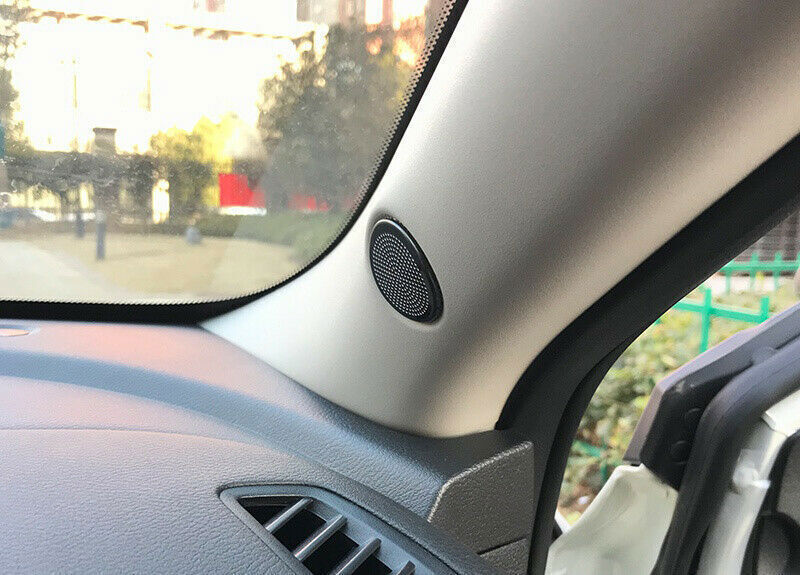 for Nissan Sentra Sylphy 2020-22 Black Steel Front A Pillar Speaker Cover Trim