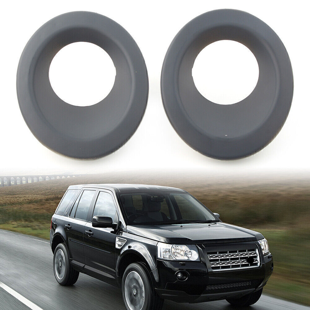 2PCS Fog Lamp Light Bezel Left Right Side Set Fit for Land Rover LR2 2008-2013