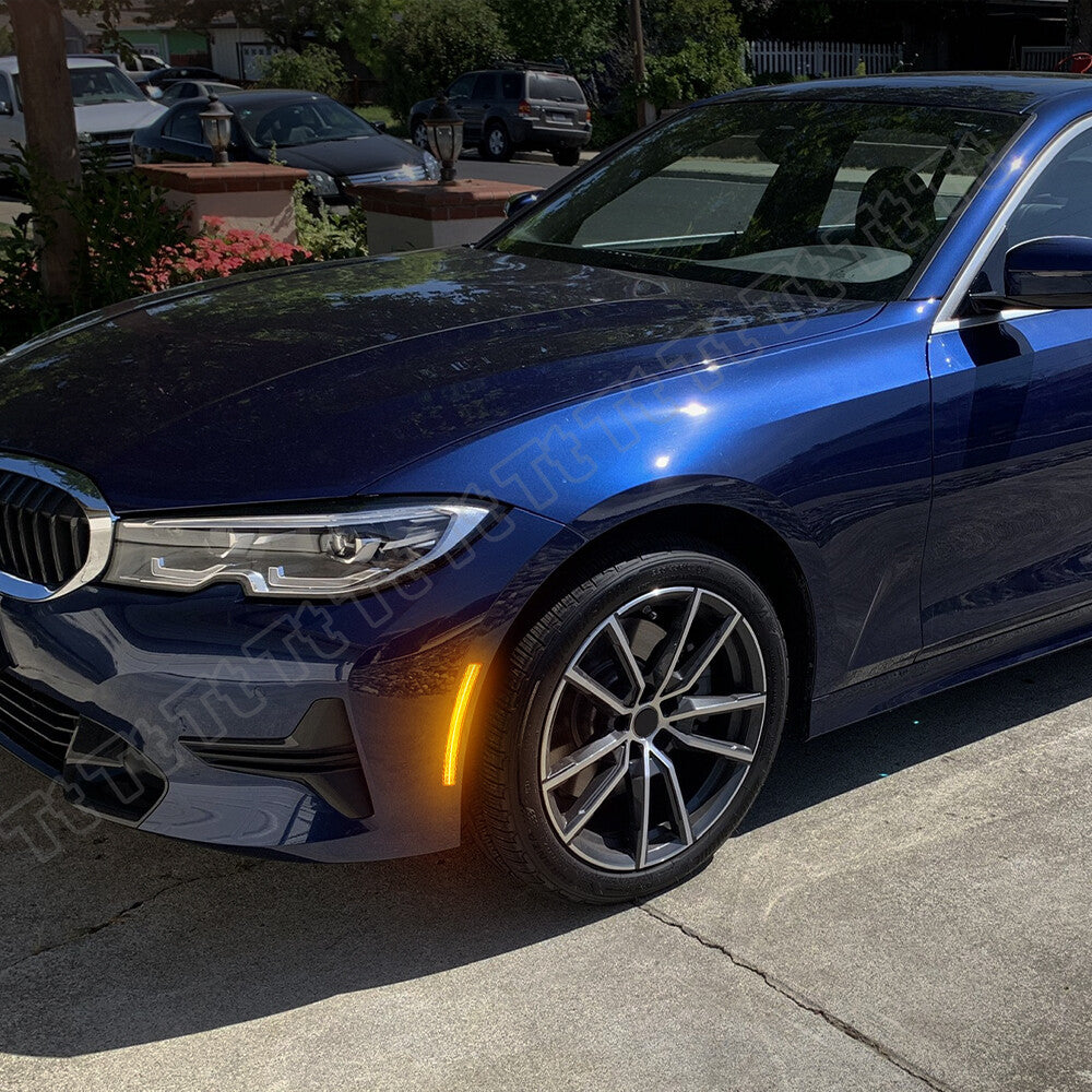 LED front bumper side marker reflectors suitable for 2014-2020 for BMW F80 M3 F82 F83 M4