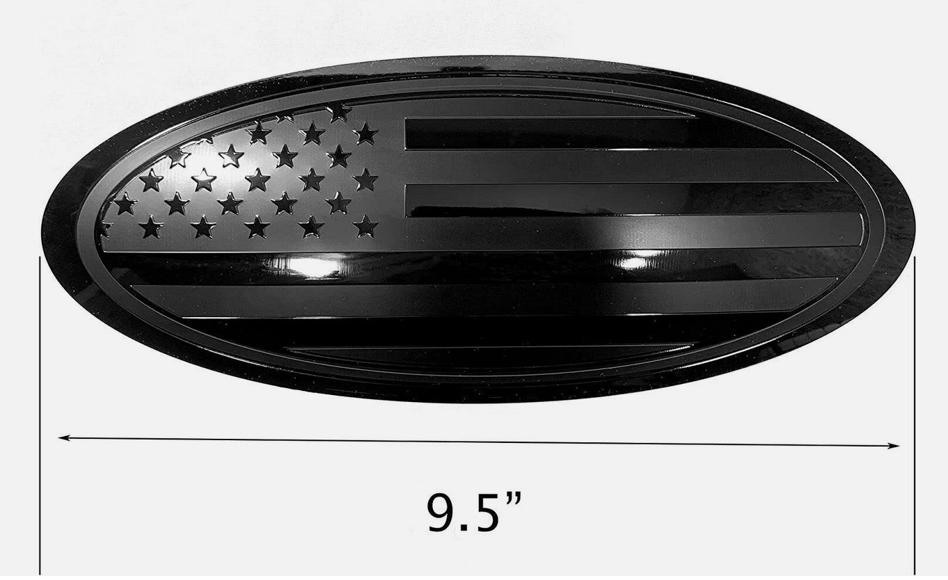 9.5-inch Car Trunk Badge Boot Badge Decal Sticker  for ford  F-150 - Black
