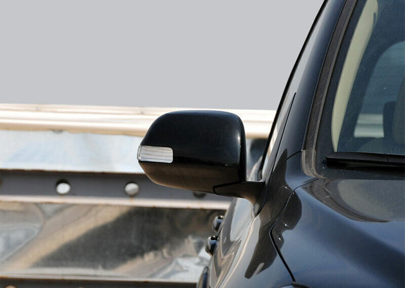 For 2006-2012 for Toyota RAV4 Gloss Black ABS Exterior Rear View Mirror Cover Trims