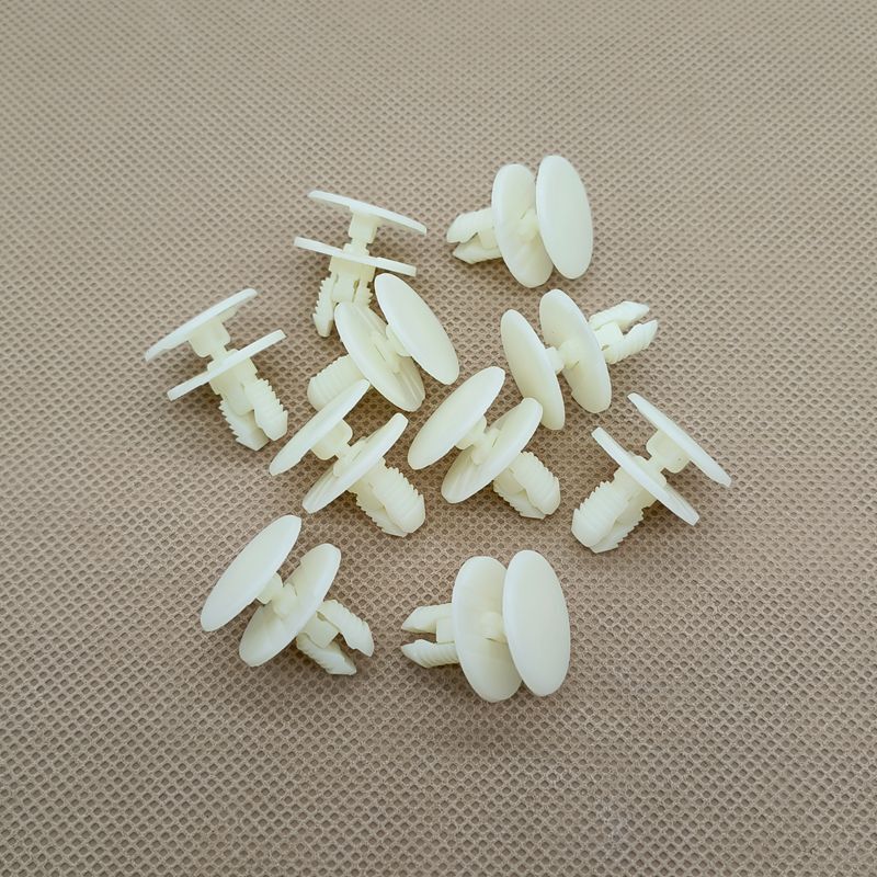 10-pack of nylon clip fasteners for Renault 908B86823R