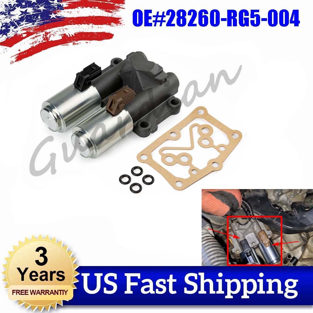 28260-RG5-004 Transmission Dual Linear Shift Solenoid for HONDA FIT 2009-2013