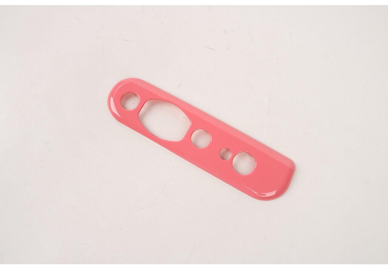 ABS Pink Rear tailgate lock buckle panel cover trim for Ford Bronco 2021-2023