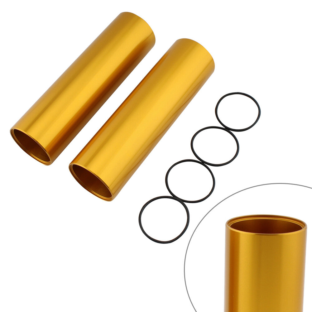 Motorcycle Fork Slider Guard Cover Kit for BMW RnineT Urban G/S Aluminum Gold mo