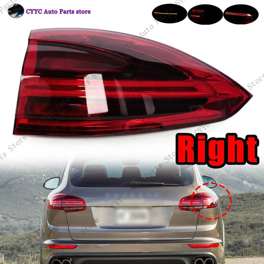 Right for Porsche for Cayenne 2015-2017 LED Rear Outside Tail Light Turn Signal