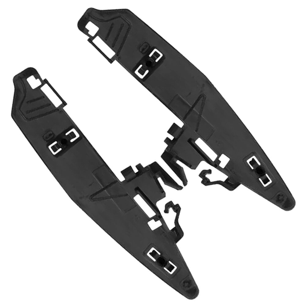 2x Front Bumper Upper Bracket Black For X3 G08 2018-21 DriverPassenger Side