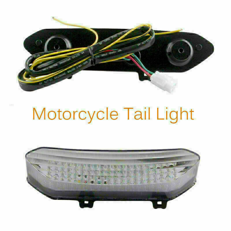Clear Motorcycle Rear Brake Tail Light Turn Signals for YAMAHA R1 2002 2003
