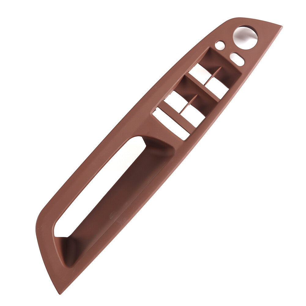 Front Door Panel Handle Pull Trim Cover Fit for BMW X5 E70 X6 E71 E72 Red Wine RHD