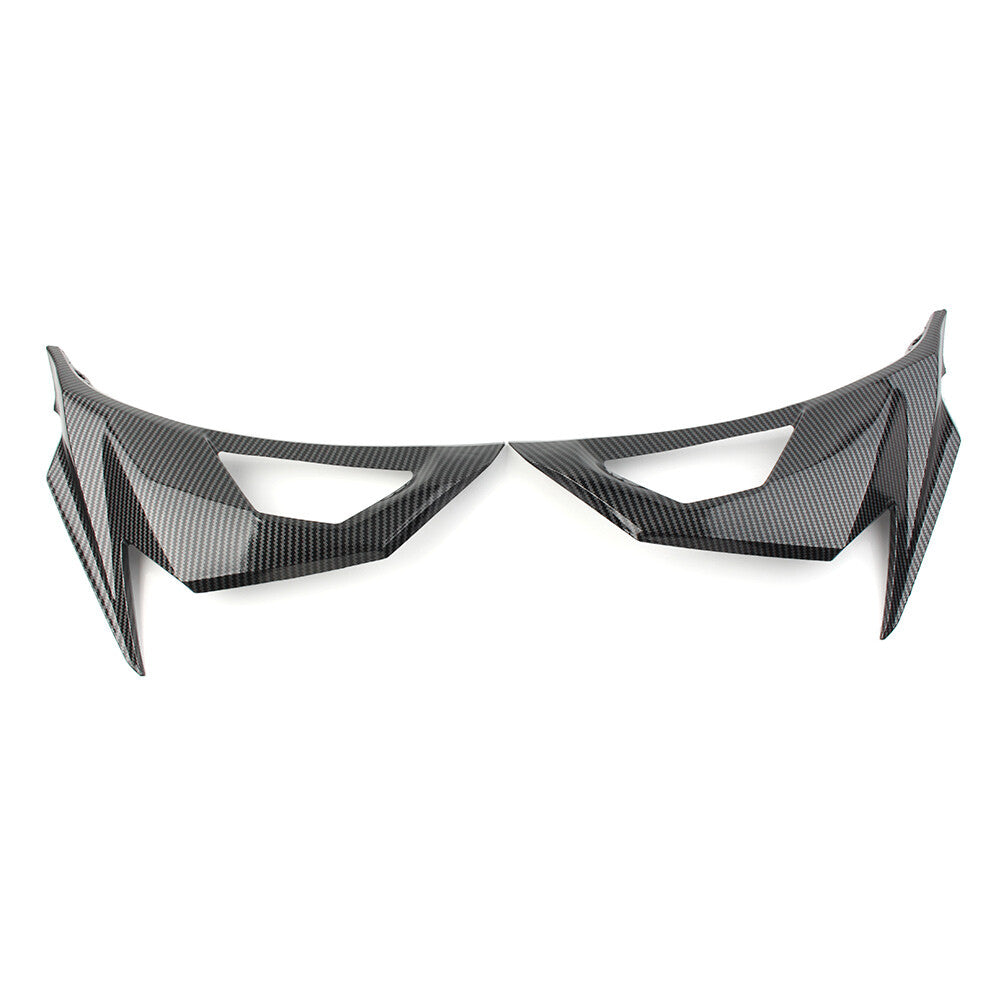 for KAWASAKI 400 EX400 FAIRING COWL TURN SIGNAL PANEL COVER CARBON FIBER