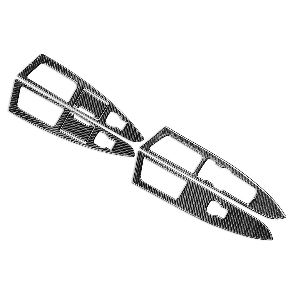 LHD 6 Pcs Window Lift Panel Switch Cover Trim for Ford Mondeo 2013-2017 2014