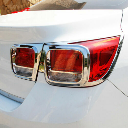 Chrome Rear Tail Lamp Tail Light Frame Cover for Chevrolet Malibu 2013-2015