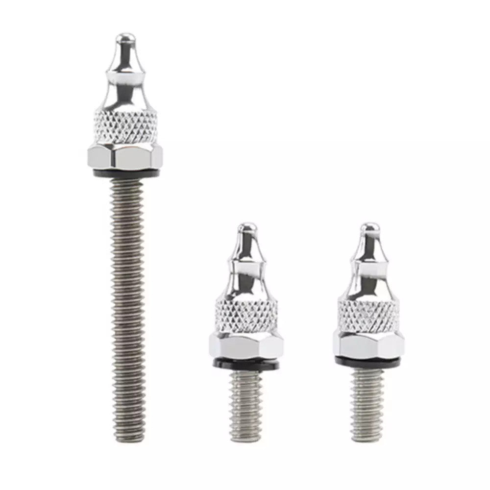 Chrome Windscreen Screws Bolts Windshield Spike for Harley Batwing Street Glide