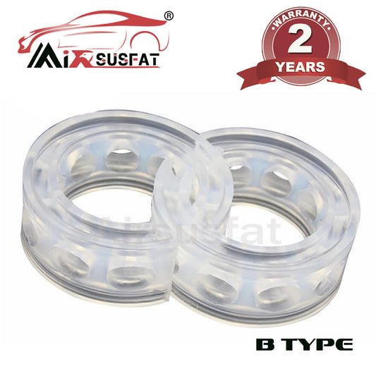 2pcs Car Shock Absorber B Type Spring Bumper Cushion Auto-buffers Universal New